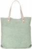 Kožené kabelka shopper bag Vittoria Gotti mátová V8267